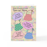 Birthday Card for Aunt, purse handbag