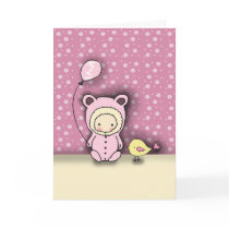 Birthday Card for Baby Girl Turning 1