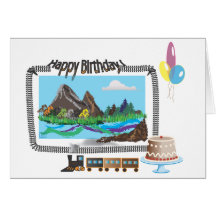 Birthday card for boy