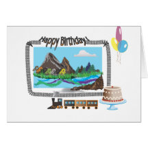 Birthday card for kid
