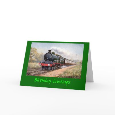 Birthday Card - Great Central Railway by gregoryolney2