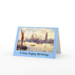 Birthday Card - Houses of Parliament, London