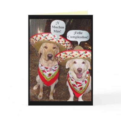 Birthday Card in Spanish by myrtieshuman
