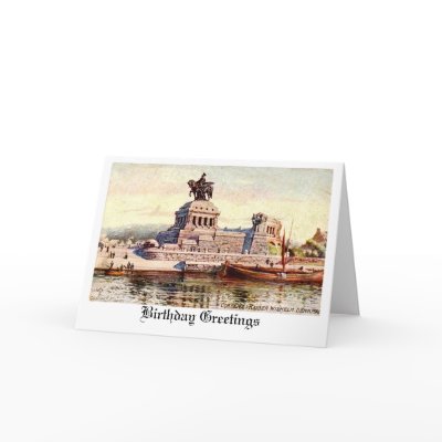 Birthday Card - Koblenz by gregoryolney2
