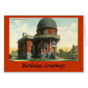 Birthday Card - Ladd Observatory, Providence RI
