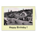 Birthday Card - Liege, Gare des Guillemins