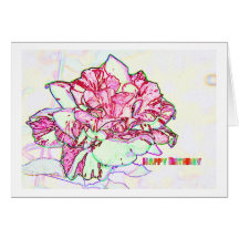 Birthday Card pop Karte