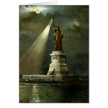 Birthday Card - Statue of Liberty