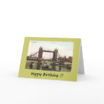 Birthday Card - Tower Bridge, London