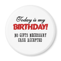 Birthday Cash Accepted