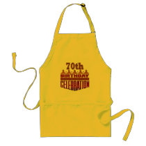 Birthday Celebration 70th Birthday Gifts Aprons