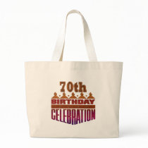 Birthday Celebration 70th Birthday Gifts Tote Bag