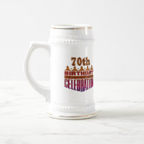 Birthday Celebration 70th Birthday Gifts Coffee Mug