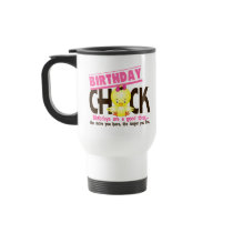 Birthday Chick 4 Coffee Mugs