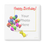 Birthday Chicken and Balloons (photo frame)