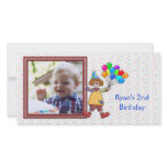 Birthday Clown Photo Card photo cards