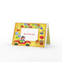 Birthday Clown Photo Frame cards