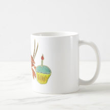 Birthday Crawfish Cupcake Mug