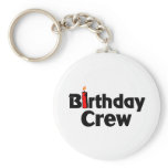 Birthday Crew Key Chain