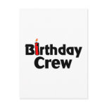 Birthday Crew Postcard