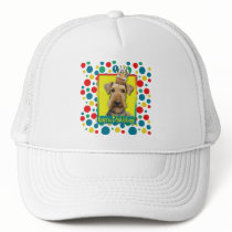 Birthday Cupcake - Airedale Trucker Hat