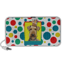 Birthday Cupcake - Airedale Mini Speaker