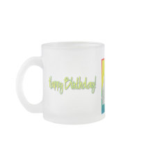 Birthday Cupcake - American Eskimo Coffee Mugs