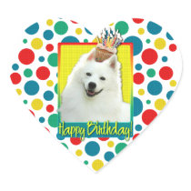 Birthday Cupcake - American Eskimo