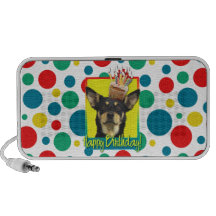 Birthday Cupcake - Australian Kelpie - Jude Mini Speakers