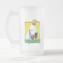 Birthday Cupcake - Bedlington Terrier Mug