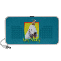 Birthday Cupcake - Bedlington Terrier Travel Speaker