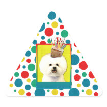 Birthday Cupcake - Bichon Frise