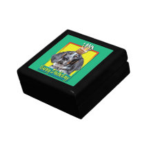 Birthday Cupcake - Bluetick Coonhound - Chuck Keepsake Boxes