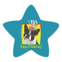 Birthday Cupcake - Boston Terrier
