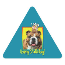 Birthday Cupcake - Bulldog - Dark