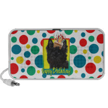 Birthday Cupcake - Cairn Terrier - Rosco Notebook Speakers