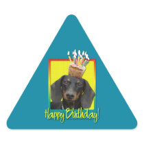 Birthday Cupcake - Dachshund - Winston