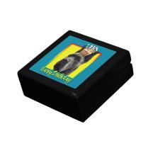 Birthday Cupcake - Great Dane - Grey Gift Boxes