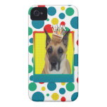 Birthday Cupcake - Great Dane iPhone 4 Cases