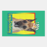 Birthday Cupcake - Great Dane Sticker
