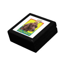 Birthday Cupcake - Irish Setter Keepsake Boxes