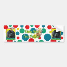 Birthday Cupcake - Newfoundland Bumper Stickers
