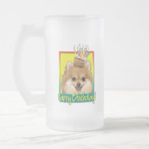 Birthday Cupcake - Pomeranian Mug
