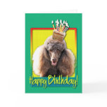 Birthday Cupcake - Poodle - Chocolate