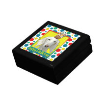 Birthday Cupcake - Saluki Jewelry Box