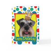 Birthday Cupcake - Schnauzer