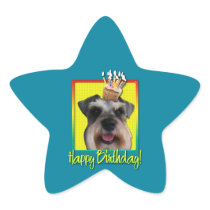 Birthday Cupcake - Schnauzer