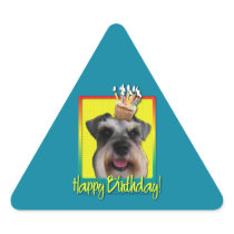 Birthday Cupcake - Schnauzer