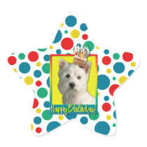 Birthday Cupcake - West Highland Terrier