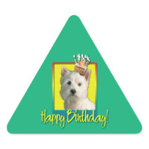 Birthday Cupcake - West Highland Terrier